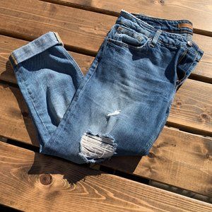 Joe Jeans -  Distressed Boyfriend Crop